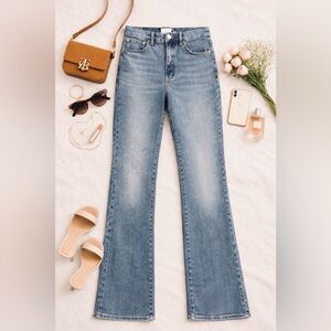 Good American Good Classic Bootcut Jeans - Style GCLBDV220T -Size 2/26 NWT